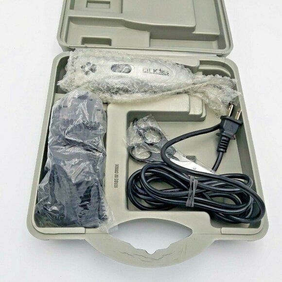 Andis Pet Trimmer Model PM-3 with 8 Adapters Varying Lengths Scissors Hard Case - Picture 5 of 7